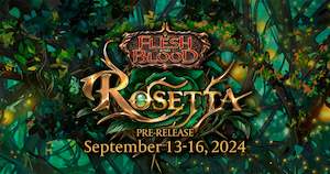 Events: TCG Culture Rosetta Pre-Release ticket - Sat, 14 Sep 2024