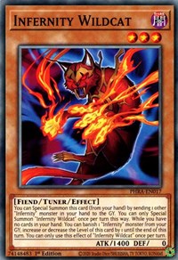 Phantom Rage: Infernity Wildcat [PHRA-EN017] Common