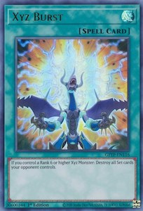 Ghosts From The Past Singles: Xyz Burst [GFTP-EN116] Ultra Rare