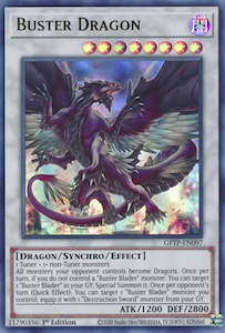 Ghosts From The Past Singles: Buster Dragon [GFTP-EN097] Ultra Rare