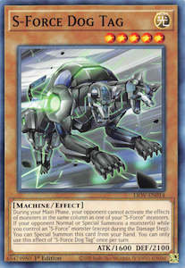 Lightning Overdrive: S-Force Dog Tag [LIOV-EN014] Common