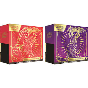 Pokemon Scarlet Violet Sealed: Pokémon Scarlet & Violet Elite Trainer Box