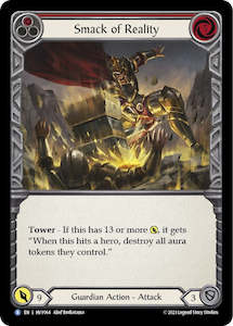 Flesh And Blood Heavy Hitters Singles: Smack of Reality [HVY064] (Heavy Hitters)  Rainbow Foil