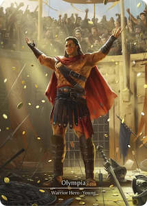 Flesh And Blood Heavy Hitters Singles: Olympia (Marvel) [HVY093] (Heavy Hitters)  Cold Foil