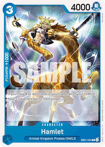 One Piece Card Game Memorial Collection Extra Booster Eb 01 Singles: Hamlet [Extra Booster: Memorial Collection]