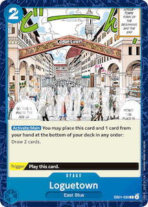 One Piece Card Game Memorial Collection Extra Booster Eb 01 Singles: Loguetown [Extra Booster: Memorial Collection]