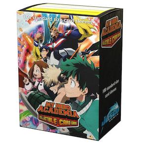 Lexs Gift Picks: Dragon Shield Matte Sleeves - My Hero Academia - Plus Ultra Fight Art