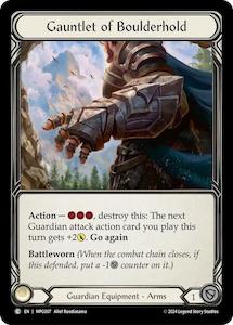 Gauntlet of Boulderhold [MPG007] (Mastery Pack Guardian)  Cold Foil