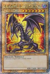 Yugioh Singles Instock: Red-Eyes Black Dragon (7th Art) [RA04-EN109] Quarter Century Secret Rare