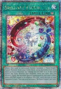 Yugioh Singles Instock: Brilliant Fusion [RA04-EN254] Quarter Century Secret Rare