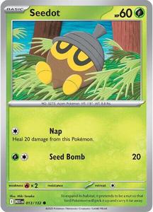 Pokemon Singles Instock: Seedot (013/132) [Mega Evolution: Base Set]