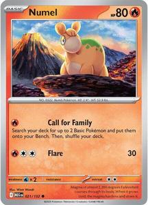 Pokemon Singles Instock: Numel (021/132) [Mega Evolution: Base Set]
