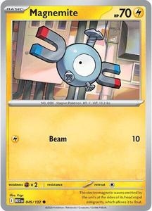 Pokemon Singles Instock: Magnemite (045/132) [Mega Evolutions: Base Set]