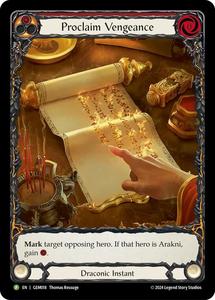 Proclaim Vengeance [GEM018] (GEM Pack 1)  Rainbow Foil