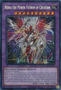 Yugioh Singles Instock: Nerva the Power Patron of Creation [DUAD-EN033] Secret Rare