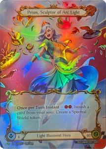Flesh And Blood Singles All: Prism, Sculptor of Arc Light [HER157] (Promo)  Rainbow Foil