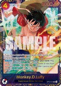 One Piece Promotion Cards: Monkey.D.Luffy (Treasure Cup 2025) [One Piece Promotion Cards]