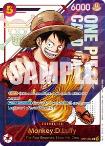 Monkey.D.Luffy (ST21-014) (3rd Anniversary Treasure Campaign Pack) [One Piece Pr&hellip;