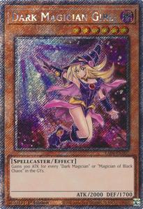 Yugioh Singles Instock: Dark Magician Girl (7th Art) [RA04-EN107] Platinum Secret Rare