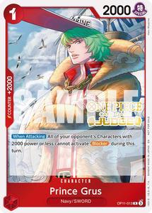 One Piece Promotion Cards: Prince Grus (Judge Pack Vol. 7) [One Piece Promotion Cards]