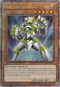 Yugioh Singles Instock: Galaxy Soldier [RA04-EN219] Quarter Century Secret Rare