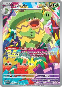 Pokemon Singles Instock: Ludicolo (095/094) [Mega Evolution: Phantasmal Flames]