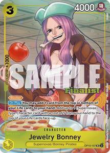 One Piece Promotion Cards: Jewelry Bonney (CS 25-26 Finalist Card Set 2) [One Piece Promotion Cards]