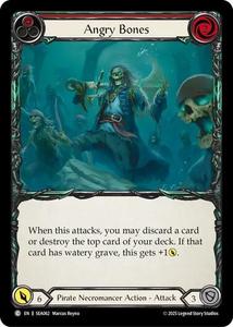 Angry Bones (Red) [SEA062] (High Seas)  Rainbow Foil