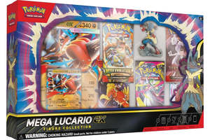 Recommended Seguno: Pokémon TCG: Mega Lucario ex Figure Collection Box