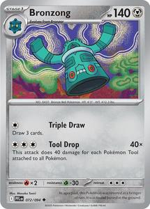 Pokemon Singles Instock: Bronzong (072/094) [Mega Evolution: Phantasmal Flames]