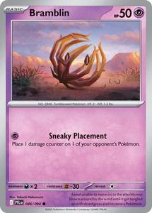 Pokemon Singles Instock: Bramblin (046/094) [Mega Evolution: Phantasmal Flames]