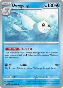 Pokemon Singles Instock: Dewgong (022/094) [Mega Evolution: Phantasmal Flames]