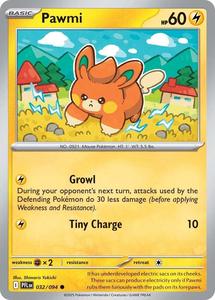 Pokemon Singles Instock: Pawmi (032/094) [Mega Evolution: Phantasmal Flames]