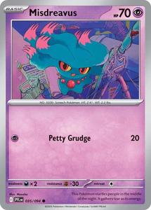 Pokemon Singles Instock: Misdreavus (035/094) [Mega Evolution: Phantasmal Flames]
