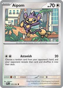 Pokemon Singles Instock: Aipom (078/094) [Mega Evolution: Phantasmal Flames]