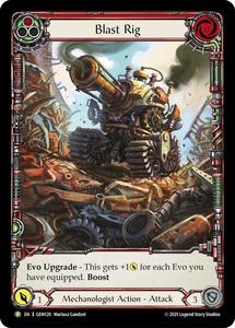 Flesh And Blood Singles All: Blast Rig (Red) [GEM120] (GEM Pack 4)