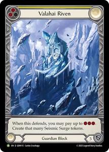 Flesh And Blood Singles All: Valahai Riven (Yellow) [GEM115] (GEM Pack 4)