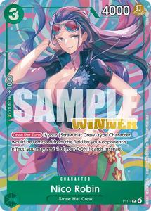 One Piece Promotion Cards: Nico Robin (Heroines Battle Winner Pack) [One Piece Promotion Cards]