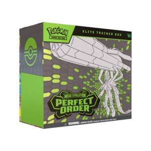 Pokemon TCG: Mega Evolution Perfect Order Elite Trainer Box