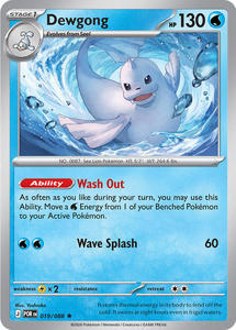 Recommended Seguno: Dewgong (019/088) [Mega Evolution: Perfect Order]