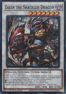 Yugioh Singles Instock: Zalen the Shackled Dragon [BPRO-EN042] Super Rare