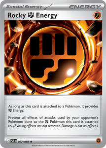 Pokemon Singles Instock: Rocky Fighting Energy (087/088) [Mega Evolution: Perfect Order]