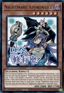 Yugioh Singles Instock: Nightmare Apprentice [RA05-EN135] Ultra Rare