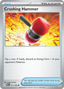 Pokemon Singles Instock: Crushing Hammer (071/088) [Mega Evolution: Perfect Order]