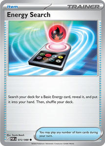 Pokemon Singles Instock: Energy Search (072/088) [Mega Evolution: Perfect Order]