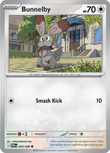 Pokemon Singles Instock: Bunnelby (064/088) [Mega Evolution: Perfect Order]