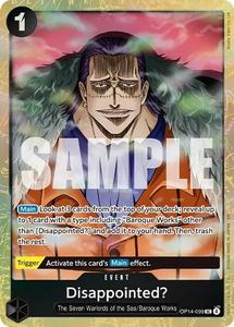 One Piece Promotion Cards: Disappointed? (Premium Card Collection -Best Selection Vol. 6-) [One Piece Promotion Cards]