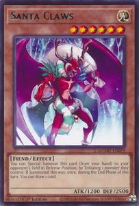 Yugioh Singles Instock: Santa Claws [MZMU-EN079] Rare