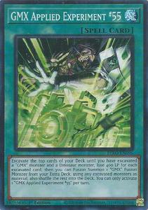 Yugioh Singles Instock: GMX Applied Experiment #55 [BPRO-EN096] Super Rare