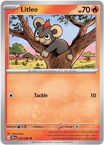 Pokemon Singles Instock: Litleo (014/086) [Mega Evolution: Chaos Rising]